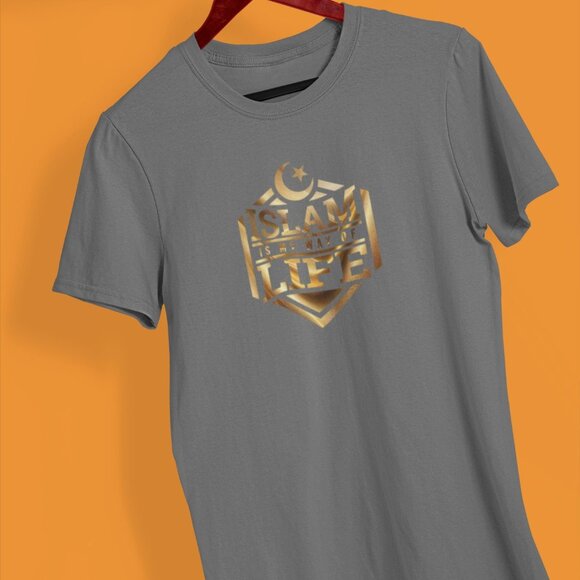 Islam is My Way of Life T-Shirt | Islam Statement Shirt Ramadan Kareem Shirt - Picture 3 of 10